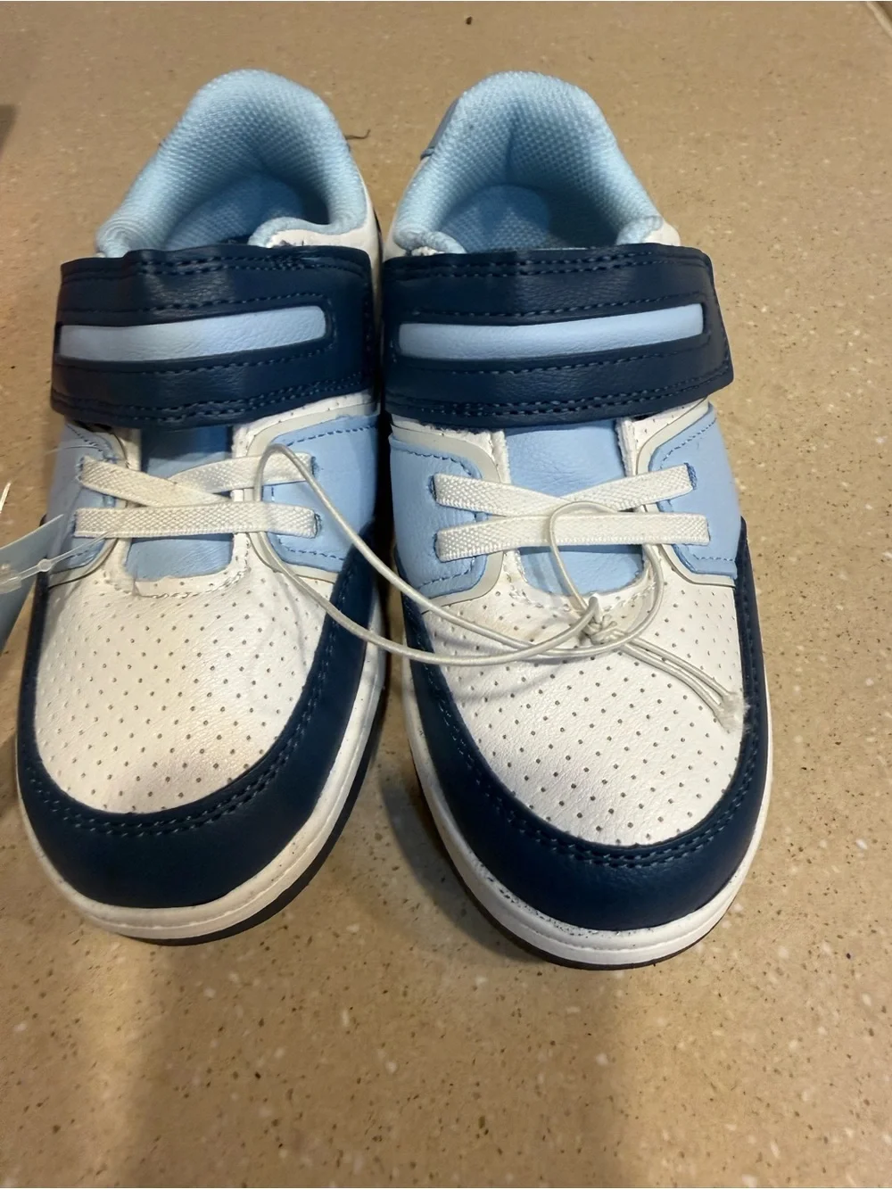 Target Cat & Jack Navy and White Kids Sneakers